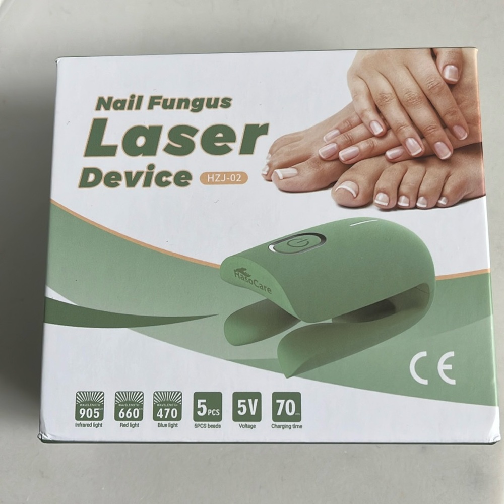 Nail Fungus Cleaning Laser Device 940nm Infrared Light + 500nm Blue Light - NIB